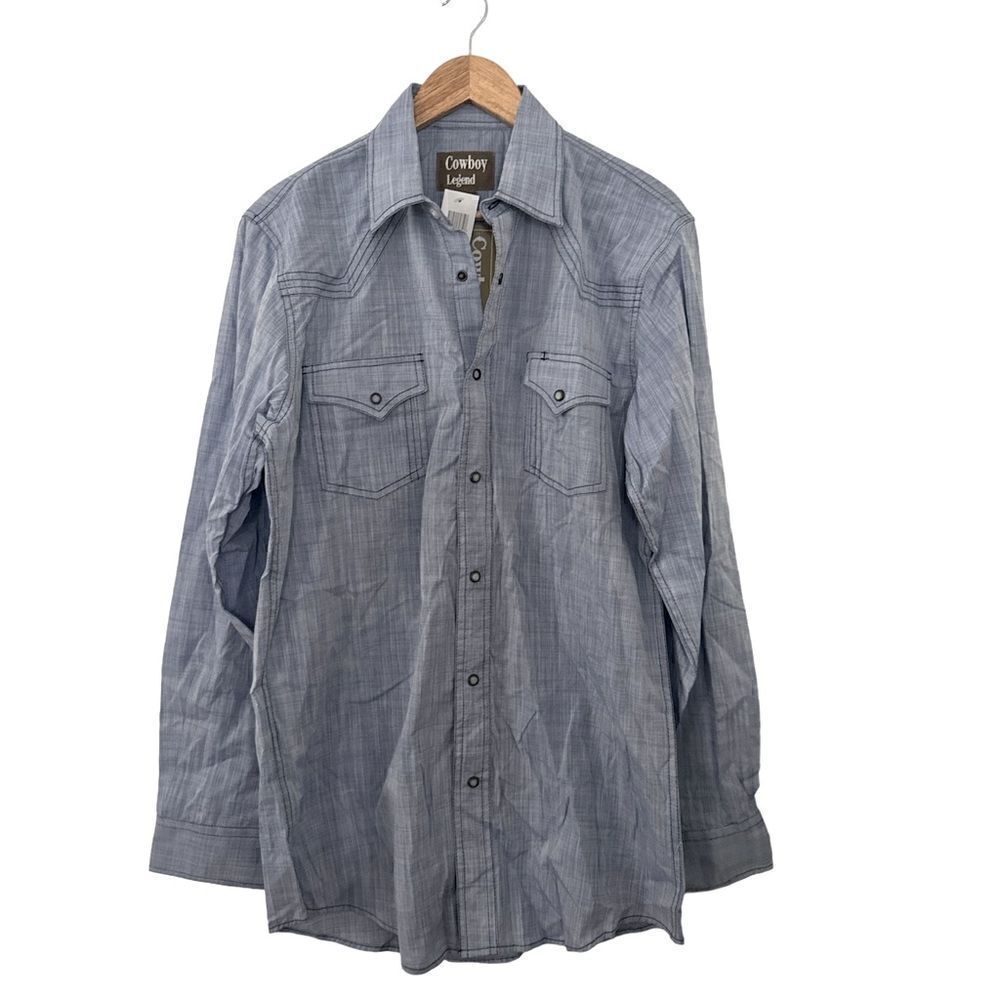 COWBOY LEGEND western style men’s shirt NWT
